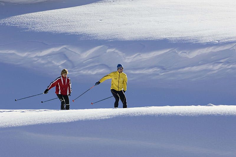 Cross-country skiing in Serfaus Fiss Ladis