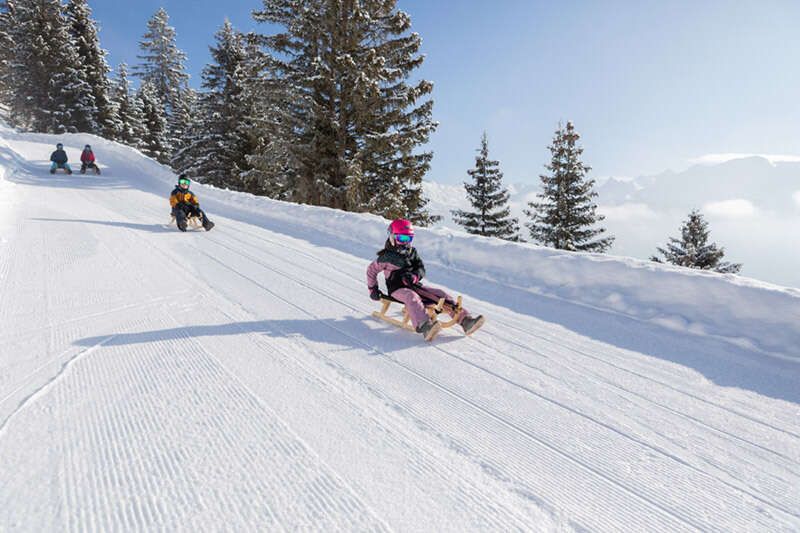 Rodeln auf der Hexen-Rodelbahn