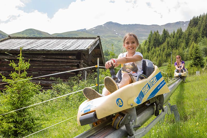 Fisser Flitzer im Sommer Funpark Fiss